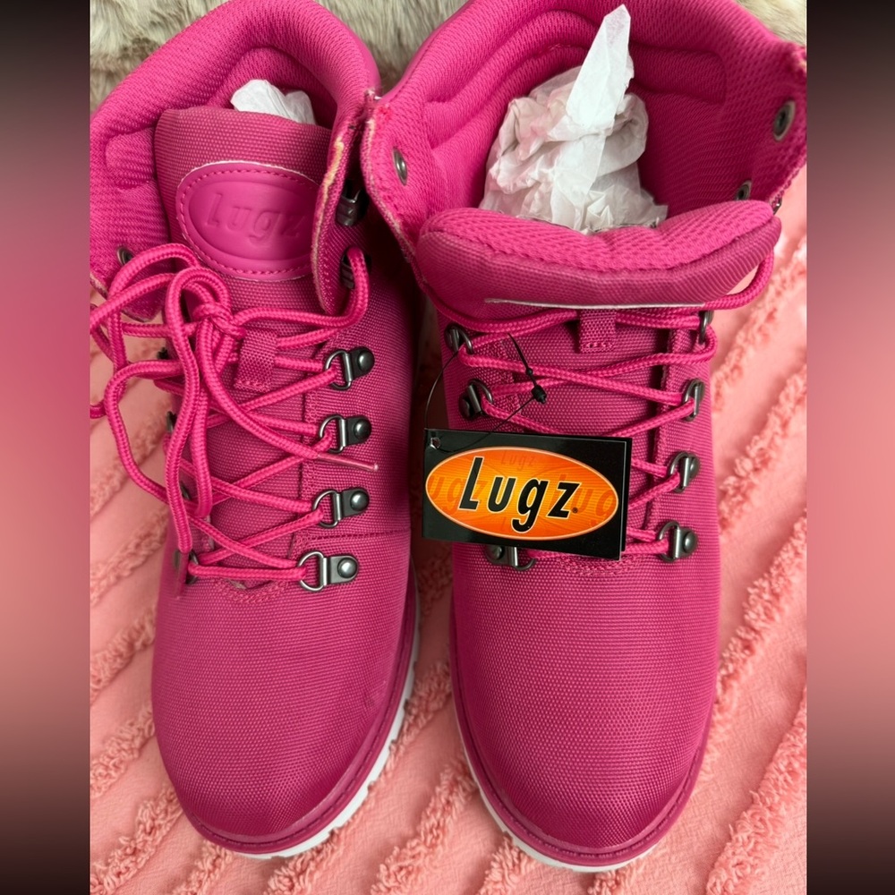 🆕 Lugz 🩷Women's Pink Ankle boots size 8.5
